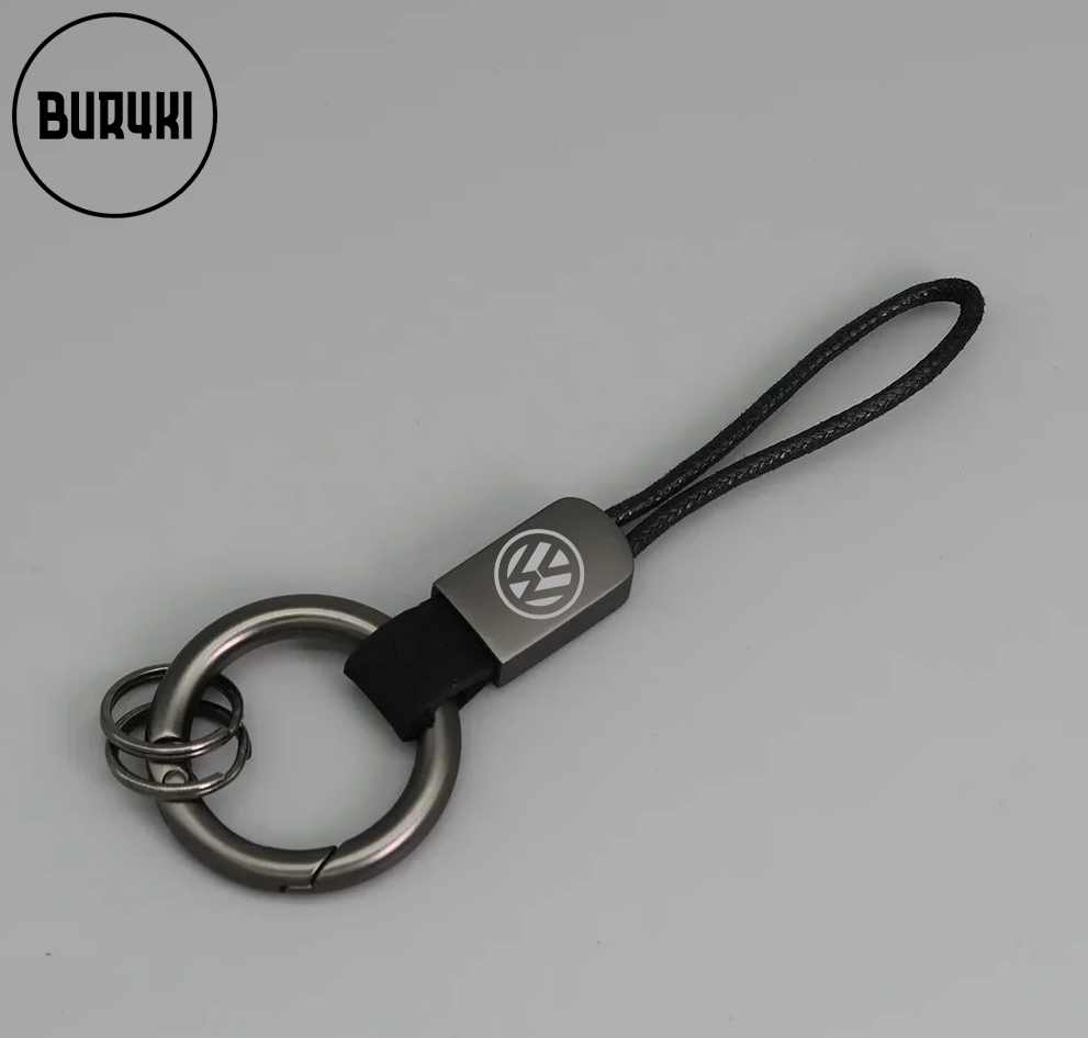 Volkswagen Leather Keychain