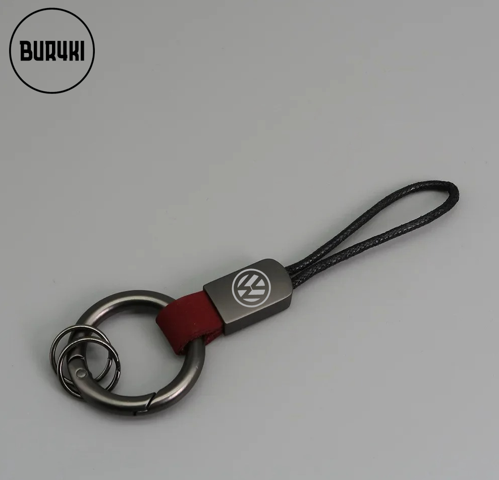 Volkswagen Leather Keychain