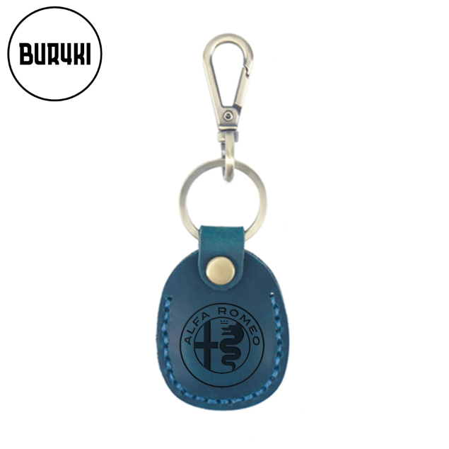 Alfa Romeo Leather Keychain