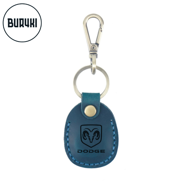 Dodge SRT Leather Keychain
