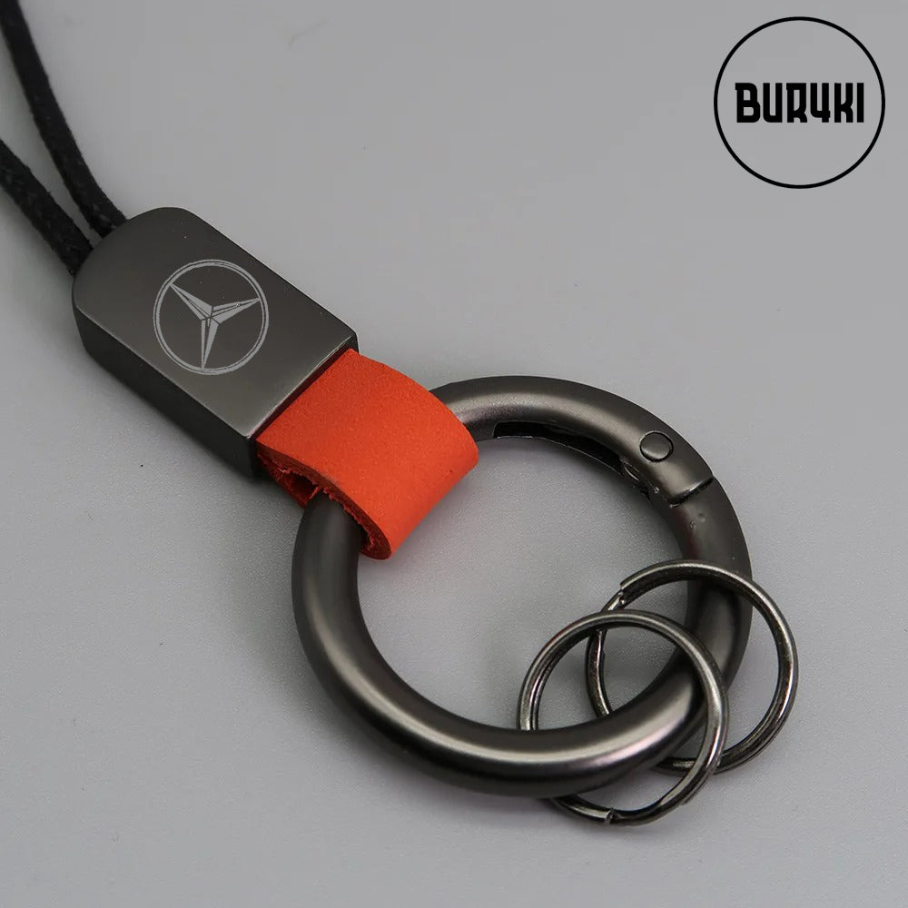 Mercedes-Benz Leather Keychain