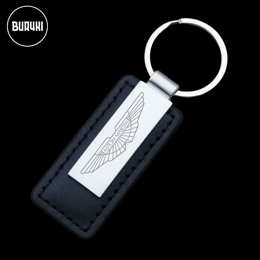 Aston Martin Leather Keychain