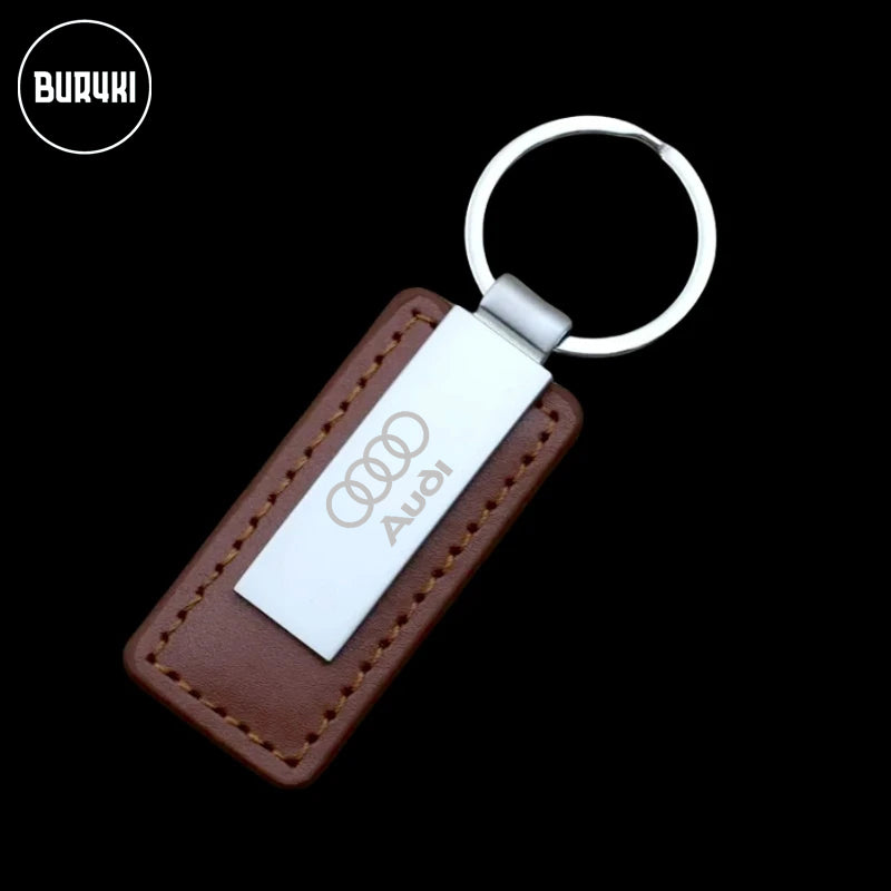 Audi Leather Keychain