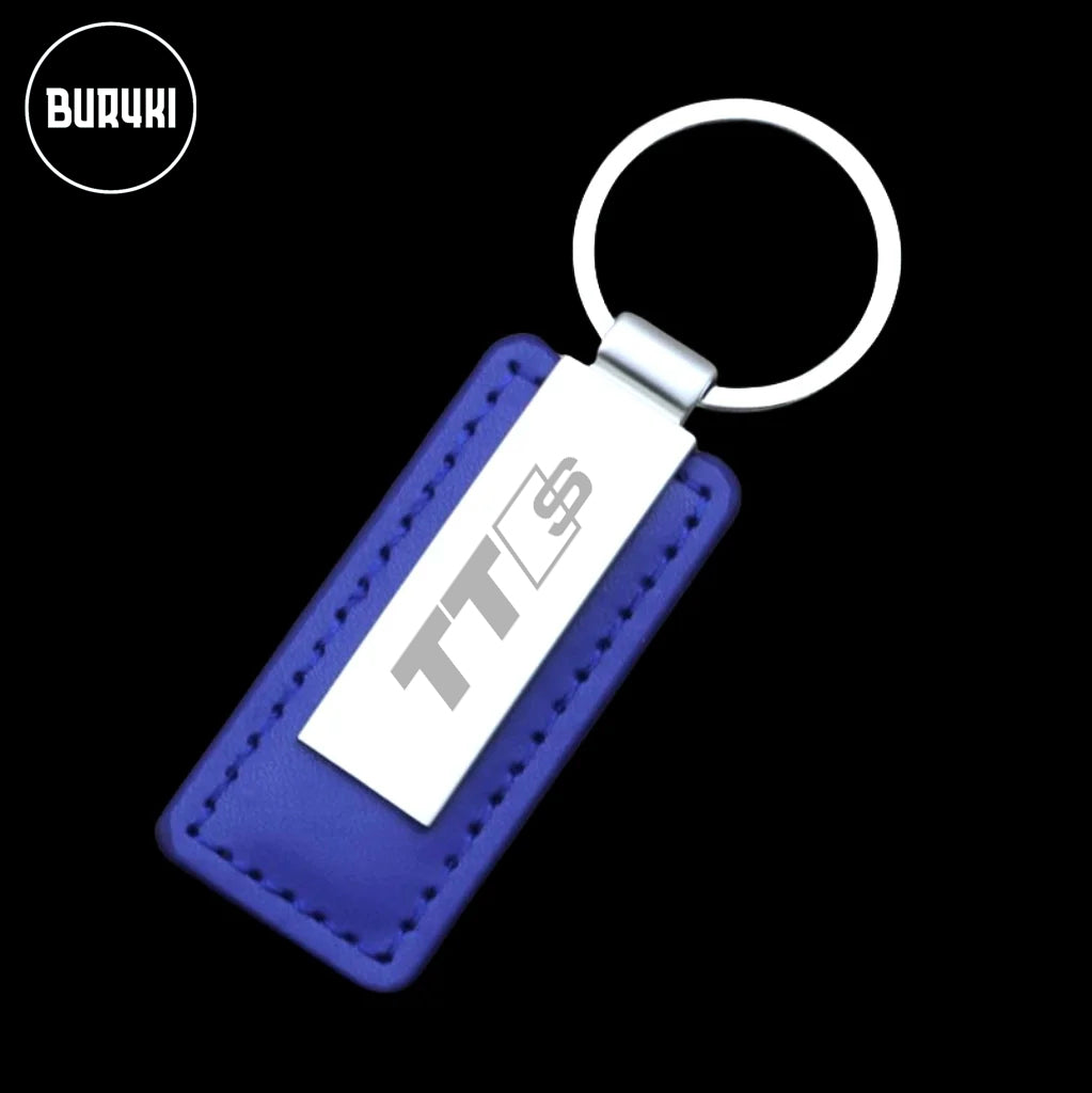 Audi TTS Leather Keychain