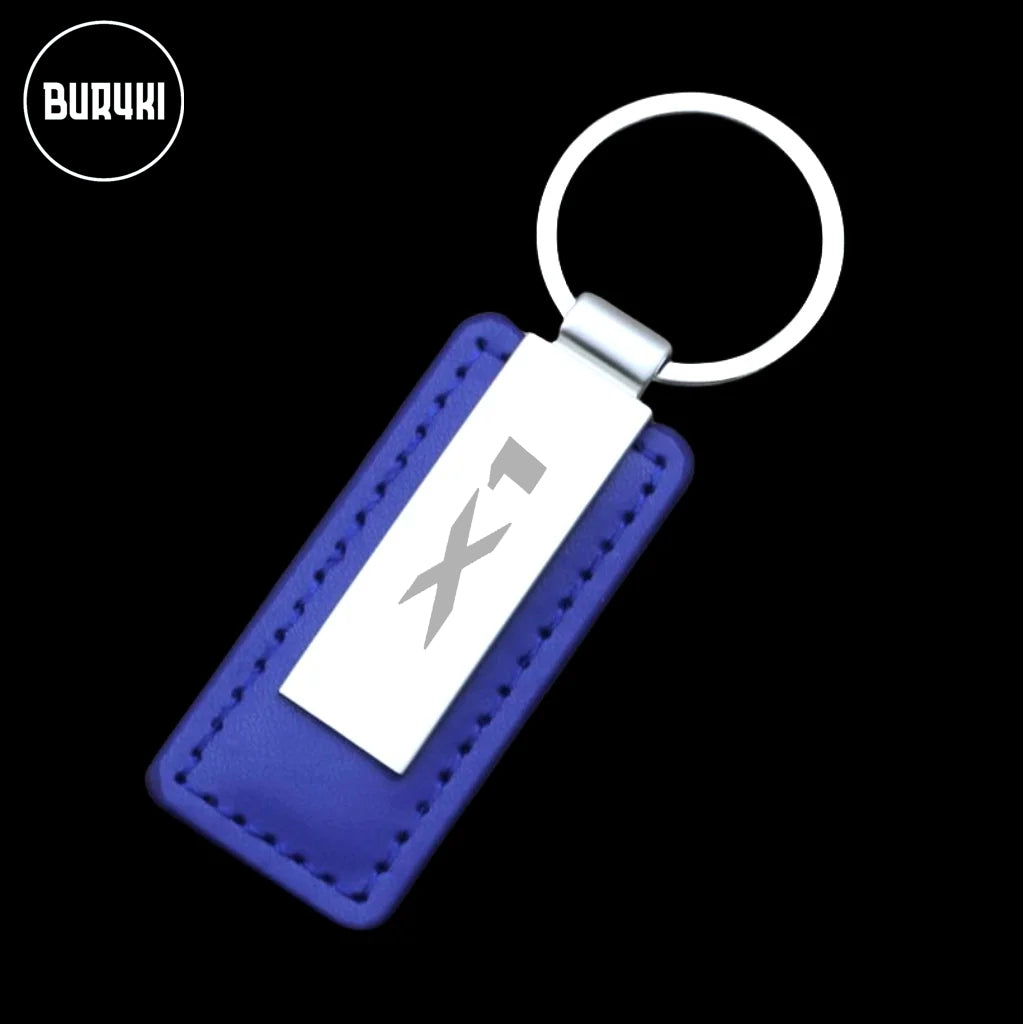 BMW X1 Leather Keychain