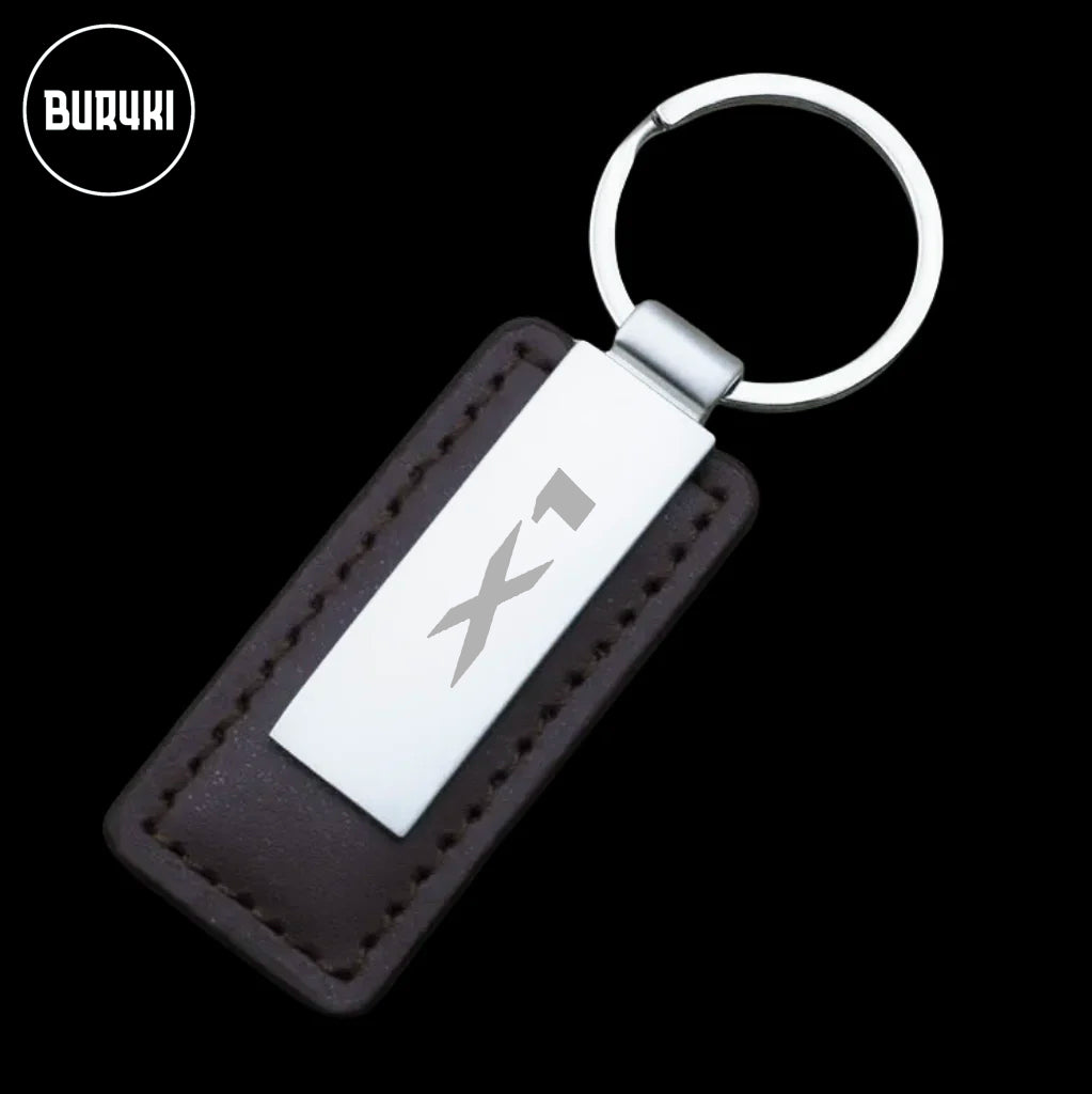 BMW X1 Leather Keychain