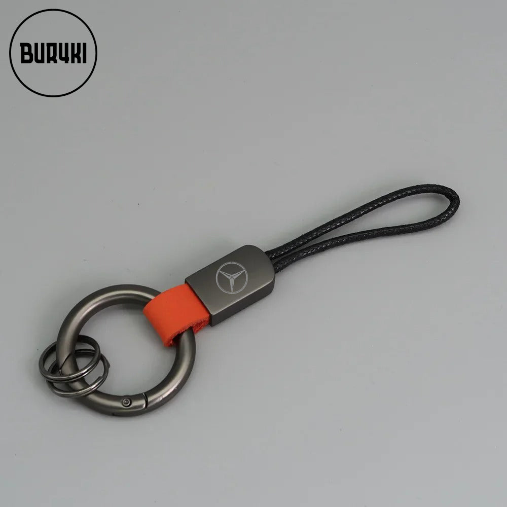 Mercedes-Benz Leather Keychain