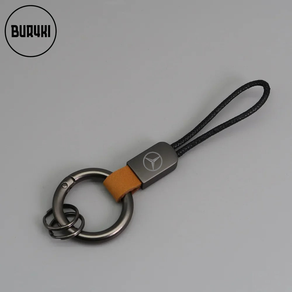 Mercedes-Benz Leather Keychain
