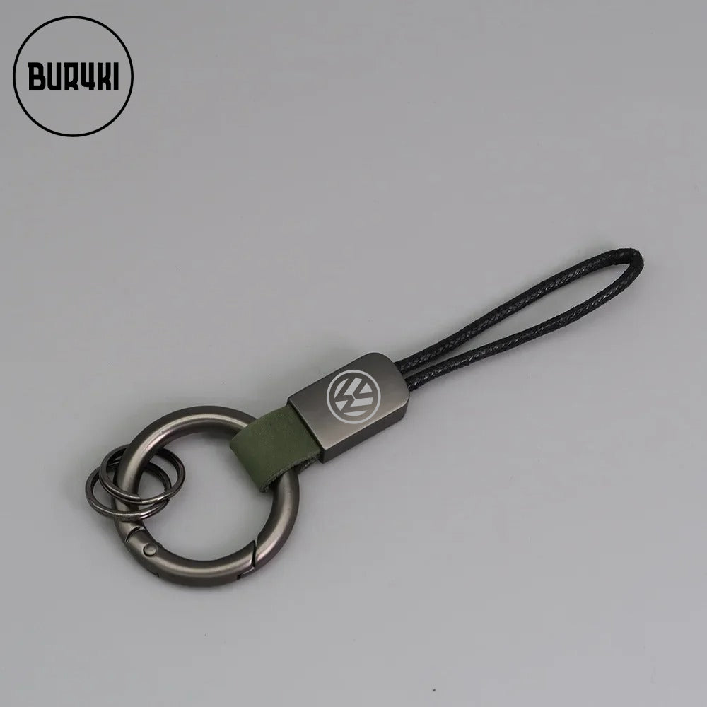 Volkswagen Leather Keychain