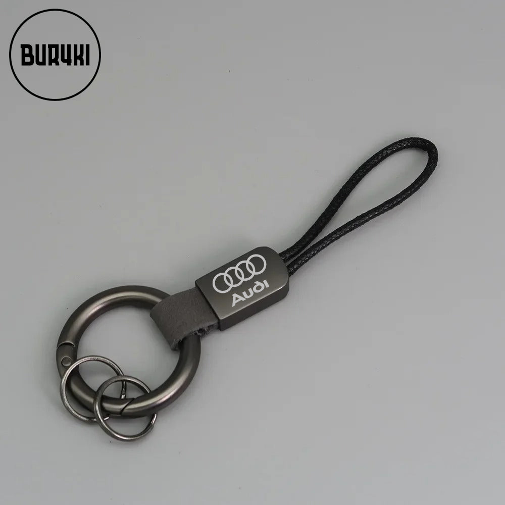 Audi Leather Keychain