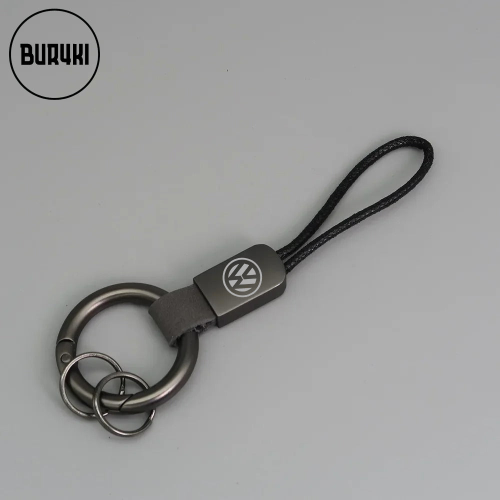 Volkswagen Leather Keychain