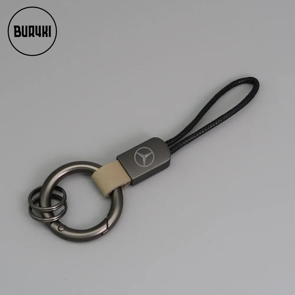 Mercedes-Benz Leather Keychain