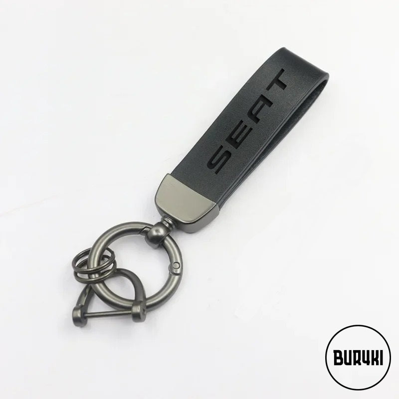 Seat Leather Keychain