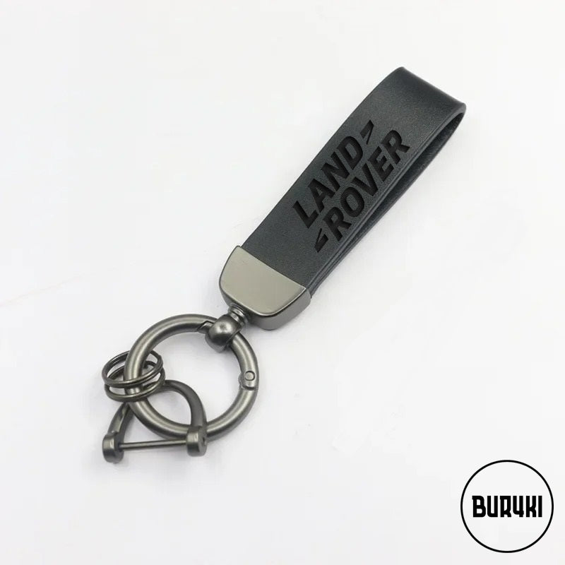 Land Rover Leather Keychain