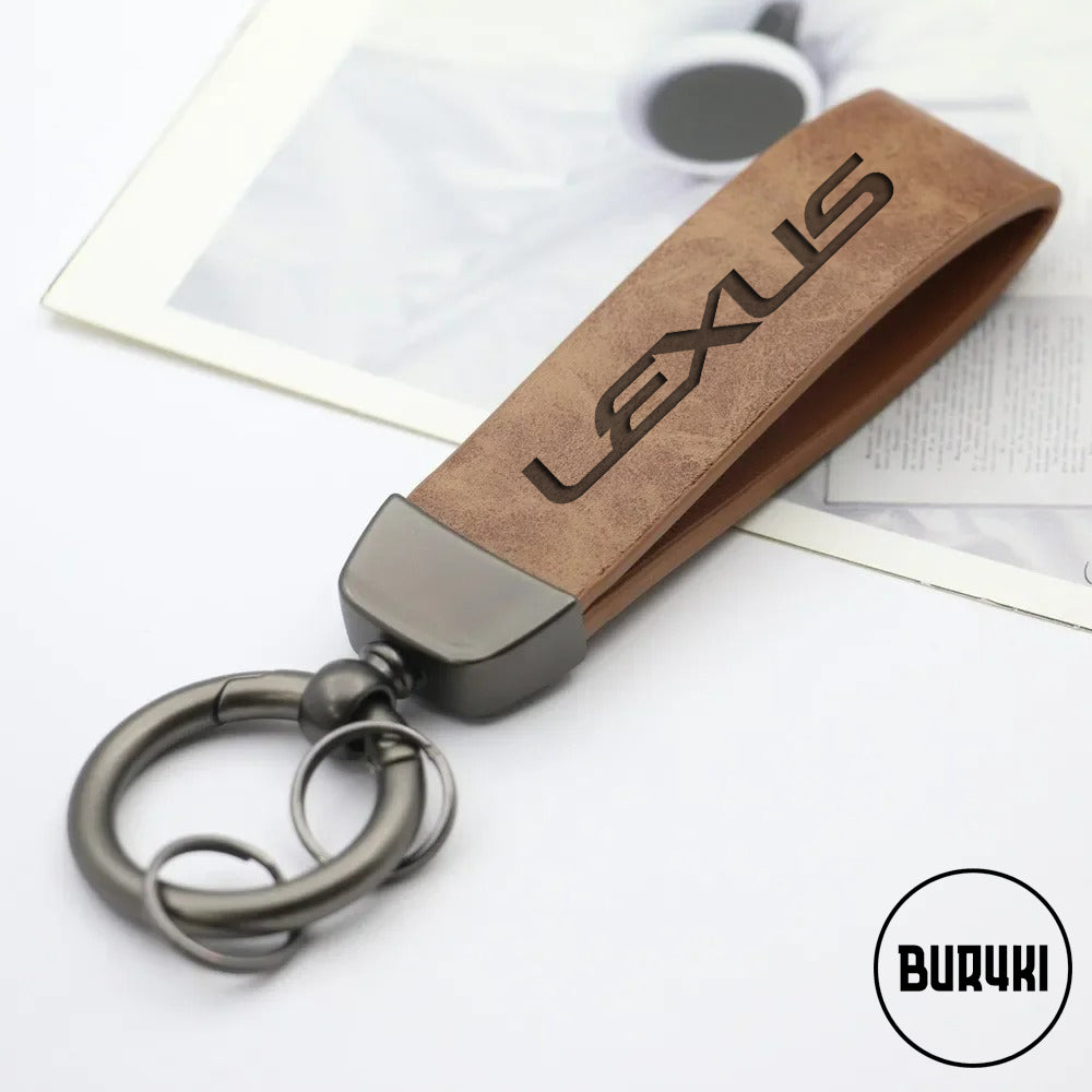 Lexus Leather Keychain