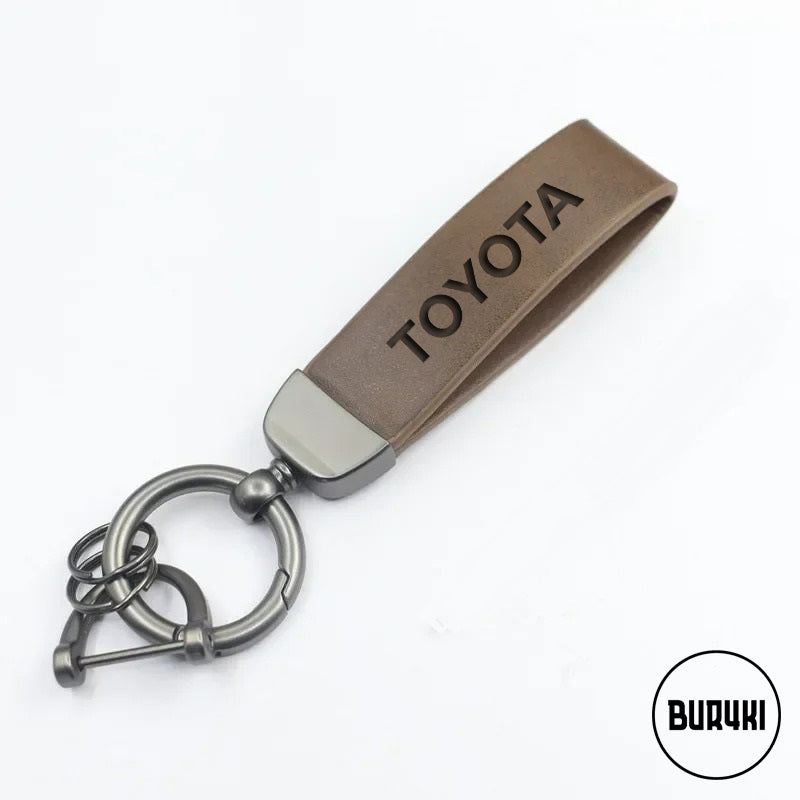 Toyota Leather Keychain