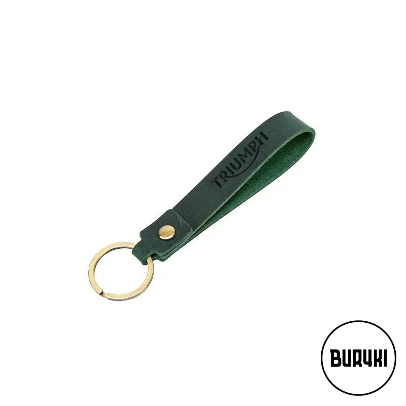 Triumph Leather Keychain