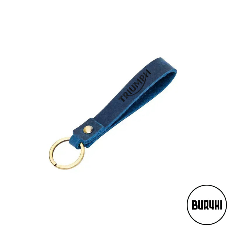 Triumph Leather Keychain