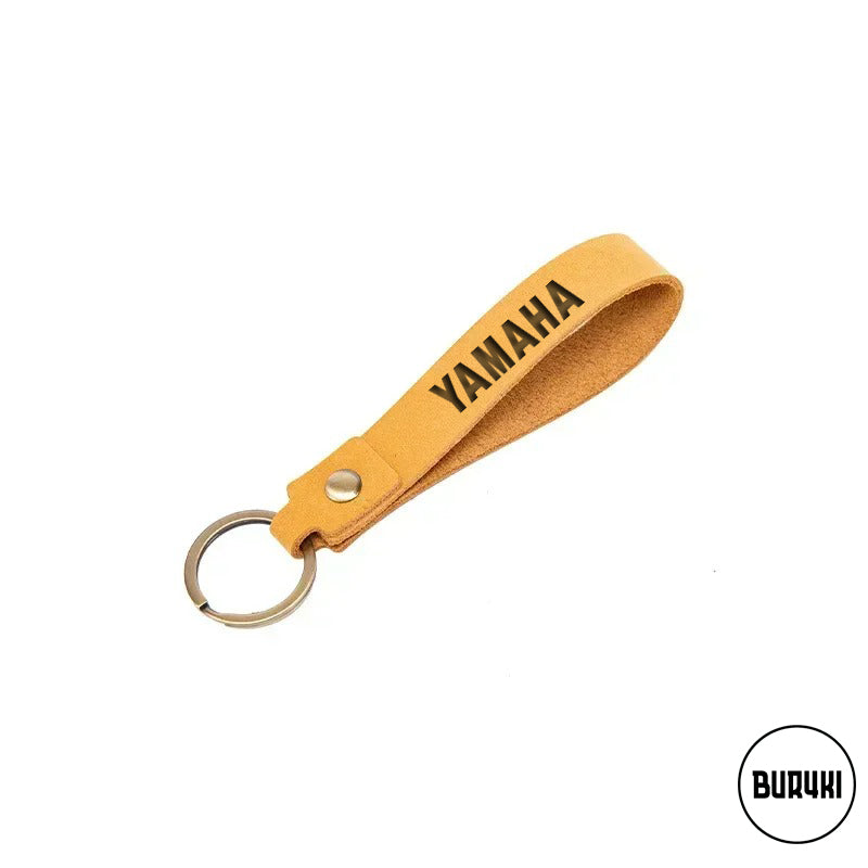 Yamaha Leather Keychain